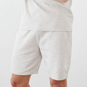 Conjunto Deportivo de Verano para Hombre, Camiseta de Manga Corta de Color Sólido, Pantalones Cortos con Cordón, Ropa Deportiva Informal, Transpirable, de 2 Piezas - Product Image 2