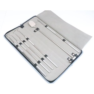 Juego de Instrumentos Periodontales Equinos de Primera Calidad, 6 Piezas, Acero Inoxidable Alemán, Kit Dental Veterinario para el Cuidado Bucal Profesional de Caballos - Product Image 4