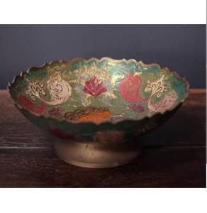 Ensemble de 3 bols de service en métal de haute qualité, finition émail, forme personnalisée, pour la restauration et les restaurants - Product Image 3