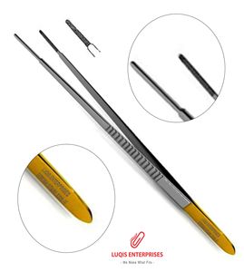 Pinzas de tejido Evans, desecractor de carburo de tungsteno, instrumento quirúrgico de extremidades, pinzas médicas de precisión de acero inoxidable - Product Image 1