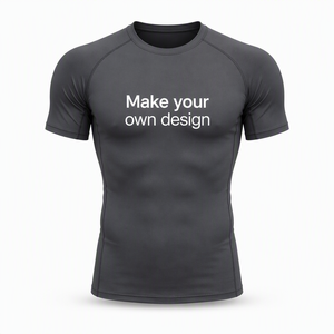 Plus size <b>compression</b> <b>shirt</b> <b>women</b> gym fitness tee Moisture wicking athletic wear Quick dry sportswear men - Product Image 5