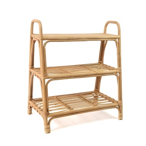 <b>Open</b> design display rack shelving units rattan book shelf standing bookshelf decorative bookcases - Product Image 5