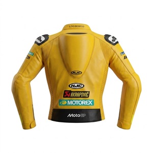 Brad Binder Motorbike MotoCP Cowhide Leather Track Riding/Racing Made To Measure Hump <b>Men's</b> <b>Biker</b> <b>Jacket</b>/Chaqueta CE Protector - Product Image 2