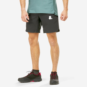 Shorts Bermuda pour Homme en Polyester Noir à Séchage Rapide et Résistant à l'Eau avec Poches, Taille Mi-Haute, Style Décontracté, Fermeture à Cordon - Product Image 2