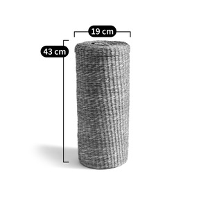 Panier à rouleaux de papier toilette en jonc de mer, fait main, panier de rangement, vente en gros, écologique, fabriqué au Vietnam - Product Image 4