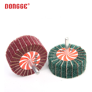 Schuurvezel Polijsten Borstel Flap Mop Wiel Niet Geweven Schijf Voor Het Polijsten Van Metaal - Product Image 2