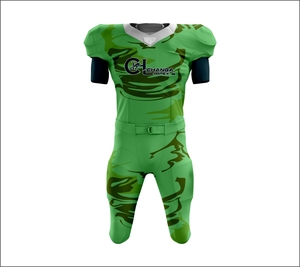 เสื้อแข่งอเมริกันฟุตบอล USA Thunder Pro American Jersey Iron Nation Athletic รุ่น All-American Victory Series - Product Image 1