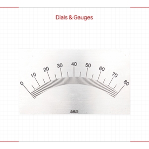 Premium Industrial Dials and Gauges in Acrylic SS and Gravoply for <b>Precision</b> Measurement High Quality Custom <b>Scale</b> Plates - Product Image 1