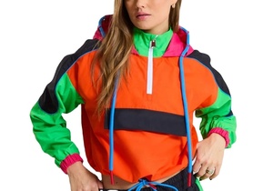 High Quality Custom Color Women Outdoor <b>Nylon</b> Windbreaker Short Set Wholesale <b>Nylon</b> Windbreaker Set 2026 - Product Image 4