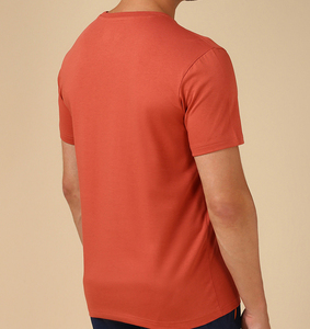 Camiseta de Algodón Lisa para Hombre, al por Mayor, OEM, Personalizada, Corte Regular, Transpirable, Cuello Redondo, Informal, Suave, Ropa Básica de Verano - Product Image 2