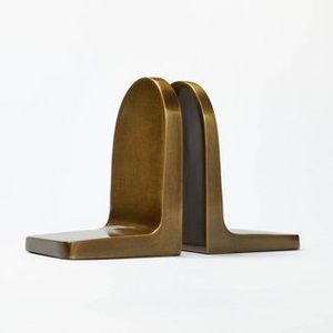Sujetalibros de Hierro Duraderos, Soporte Premium para Libros, Organizador Decorativo para Estanterías de Biblioteca, Accesorio de Almacenamiento Moderno para Espacios de Trabajo - Product Image 5