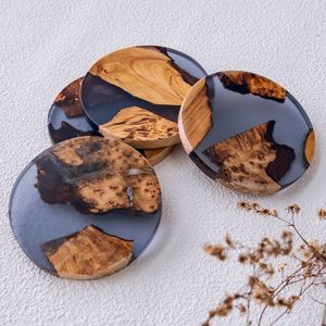 Green <b>Agate</b> Slice <b>Coasters</b> With Gold Leaf Irregular Shape Stone Mats Non Slip Glam Table Decor Set Table Mats Pads <b>Coaster</b> - Product Image 5