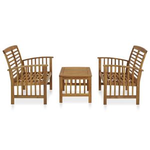 Set Lounge da Giardino in Legno Massello di Acacia di Media Durata, Resistente ed Elegante - Product Image 2