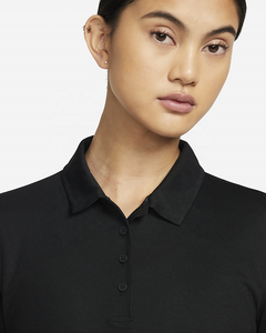 T-shirts de golf pour femmes en coton 100% à séchage rapide, personnalisables ODM, écologiques, style décontracté, couleur unie, vente en gros - Product Image 3