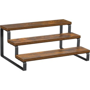 Exhibidor Minimalista de 3 Niveles de Madera de Mango |   Organizador de Cocina al por Mayor - Product Image 3