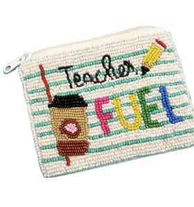 Lo último elegante hecho a mano rosa y negro con cuentas Huichol bordado Mini bolso con cremallera elegante moda Premium Fancy Top DE LA India - Product Image 5