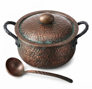 Utensilios de cocina para restaurante: Soplersas de metal martillado, soplersas de metal pesado, grandes dispensadores de salsa de gran venta - Product Image 5