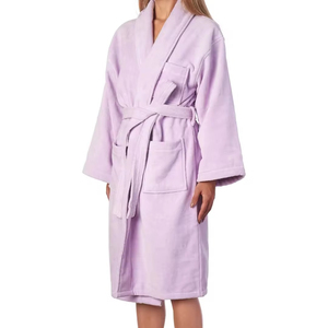 Breathable Lounge Wear Women Colorful Bathrobes Custom Print Dressing Gown <b>Thick</b> Lady Luxury Home Home Wear - Product Image 2