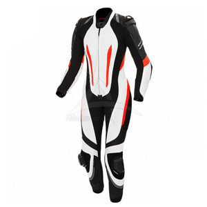 Combinaison de course en cuir Breather Racing avec protection certifiée CE, combinaison de course en cuir de vachette résistante à l'abrasion - Product Image 2