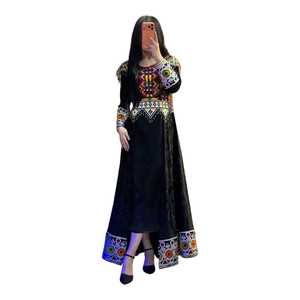 Latest design Afghan Kuchi Casual Wedding <b>Dresses</b> For Women Heavy Embroidery Afghani <b>Dress</b> Ankle-Length Breathable For Women - Product Image 1