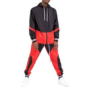 Chándal de Dos Piezas Personalizado de Alta Calidad para Hombre, Chaqueta Cortavientos Reversible con Cremallera de Nailon 100% Algodón Ecológico 2026 - Product Image 4