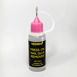 ABONDU 20ml Removedor de Pegamento para Uñas Patentado, Líquido Disolvente de Adhesivo con Aguja de Precisión, Removedor de Pegamento para Uñas de Acción Rápida con Tapa Protectora - Product Image 2