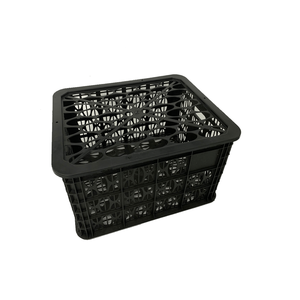 Heavy Duty PP <b>Plastic</b> Agricultural Harvest <b>Crate</b> Stackable Ventilated Vegetable Fruit Storage Basket - Product Image 1