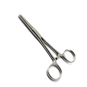 คีมหนีบหลอดเลือด Crile Hemostatic Forceps ทำจากเหล็กกล้าไร้สนิม เครื่องมือหนีบหลอดเลือดสำหรับการผ่าตัด  เครื่องมือควบคุมหลอดเลือดความแม่นยำสูงระดับมืออาชีพ สำหรับใช้ทางคลินิก - Product Image 5