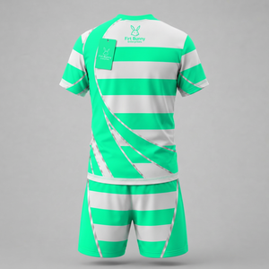 Uniforme de rugby Elite diseñado con material ligero de secado rápido y costuras resistentes para entrenamiento y torneos - Product Image 3
