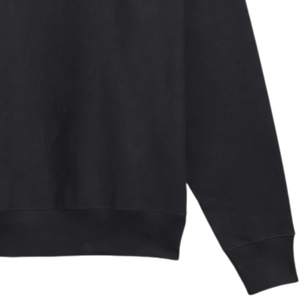 เสื้อสเวตเชิ้ตคอกลมผ้าฟลีซทรงหลวมสำหรับผู้ชาย สีดำออฟไวท์ เนื้อนุ่ม อุ่นสบาย สวมใส่สบายๆ แขนยาว พรีเมียม คุณภาพดี เหมาะสำหรับฤดูใบไม้ร่วง - Product Image 6