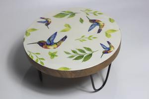 Base Redonda para Pastel Antiadherente Hecha a Mano con Plato para Servir, Bandeja para Postres Ecológica y Apta para Congelador - Product Image 3