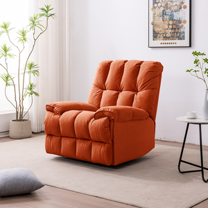 Sillón reclinable de tela moderna para sala de estar, sillón individual reclinable eléctrico para sala de estar. - Product Image 5