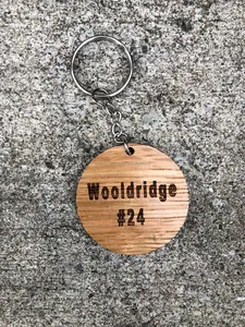 Llavero de madera Imaginative Adventure con plástico PU duradero y metal de hierro para uso diario - Product Image 4