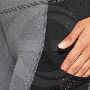 Leggings de yoga pour femmes, simples, solides, hautement élastiques, respirants, avec logo personnalisé, vêtements de sport, fournisseur OEM - Product Image 4