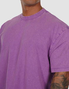 Camiseta Personalizada con Bolsillo Frontal Tipo Canguro, Manga Corta, 100% Algodón, para Hombre, Camisetas de Alta Calidad con Logotipo Personalizado - Product Image 6