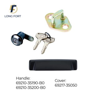 Manija Exterior de Puerta de Coche 69210-35190-B0 69210-35200-B0 69217-35050 - Product Image 1