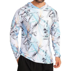 Camisa de Pesca para Hombre de Manga Larga, Nueva Moda, Impresión por Sublimación Personalizada, Logotipo Personalizado - Product Image 4