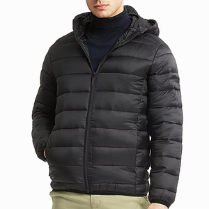 Lightweight Puffer <b>Jacket</b> Private Label Warm Outerwear Casual Wear Garment - Product Image 4