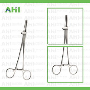 Pince d'occlusion tubulaire Vorse personnalisée en acier, manuelle, à mâchoires droites dentelées, robuste, pour usage en chirurgie générale, certifiée CE - Product Image 3