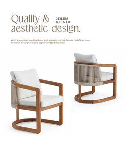Modern Outdoor Garden <b>Sofa</b> Wood Frame UV-Resistant PE <b>Rattan</b> Woven Cord Backrest Cushioned Seat Non-Waterproof Patio Seating - Product Image 1