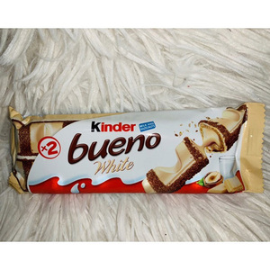 Chocolate Blanco Relleno de Crema Kinderr Bueno, Barato, Precio de Exportación al por Mayor, Barato, 43g, Snack de Oblea, Venta al por Mayor Muy Barata - Product Image 5
