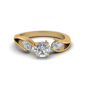 แหวนหมั้นเพชรเม็ดเดี่ยวทองคำขาว 14K |   เพชรแท้ทรงกลมเจียระไนแบบบริลเลียนท์ ฝังแบบหนามเตย เครื่องประดับสุดคลาสสิกเหนือกาลเวลา - Product Image 3