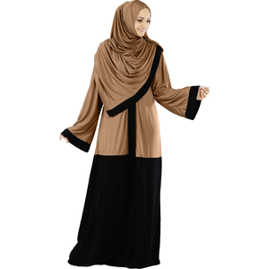 Abayas Islámicas Estilo Hijab para Mujer, Abaya Modesta para Mujer, Ropa Islámica Elegante de Dubái, Kaftan, Abayas Estilo Qatarí para Niñas - Product Image 1