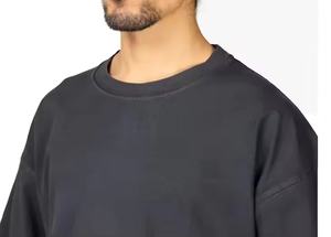 เสื้อยืดแขนยาวผู้ชายไซส์ใหญ่ พรีเมียม ขายส่ง สำหรับฤดูร้อน พร้อมโลโก้ด้านหน้าแบบสองชั้น ดีไซน์โดดเด่น สวมใส่สบาย - Product Image 4