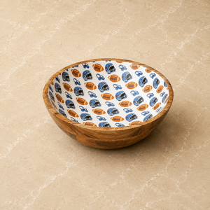 Juego de Tazones de Madera Premium, Diseño Acanalado Hecho a Mano, Tazones de Madera Natural para Frutos Secos, Ensaladas y Bocadillos - Product Image 6