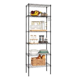 Black Carbon Steel Floor Mounted Storage Rack Tool Cabinets with Replaceable Assembly and Wheels - Product Image 4