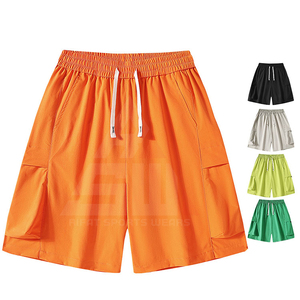 Men's Luxury Casual <b>Cargo</b> Shorts Big Pockets Breathable Summer Outdoor <b>Work</b> Pants New Fashion Lightweight 100% Polyester - Product Image 3