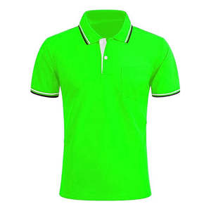 Camisa de Manga Corta Personalizada para Hombre, Tejido de Punto Antiarrugas, Transpirable, Cómoda, Elegante, Último Diseño, Ropa de Trabajo - Product Image 1