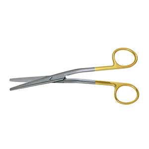 Tijeras Quirúrgicas Manuales de Acero Alemán con Insertos de Carburo de Tungsteno de 16 cm, Dorso Dorado, para Cirugía Plástica, Fabricadas a Medida por Dentavex - Product Image 2