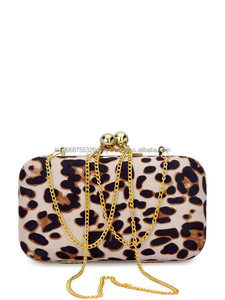 Leopard Print Pearl Classic Casual Soft Evening Fashion Handbag Women's Wholesale Custom OEM Manufacturer - Product Image 4